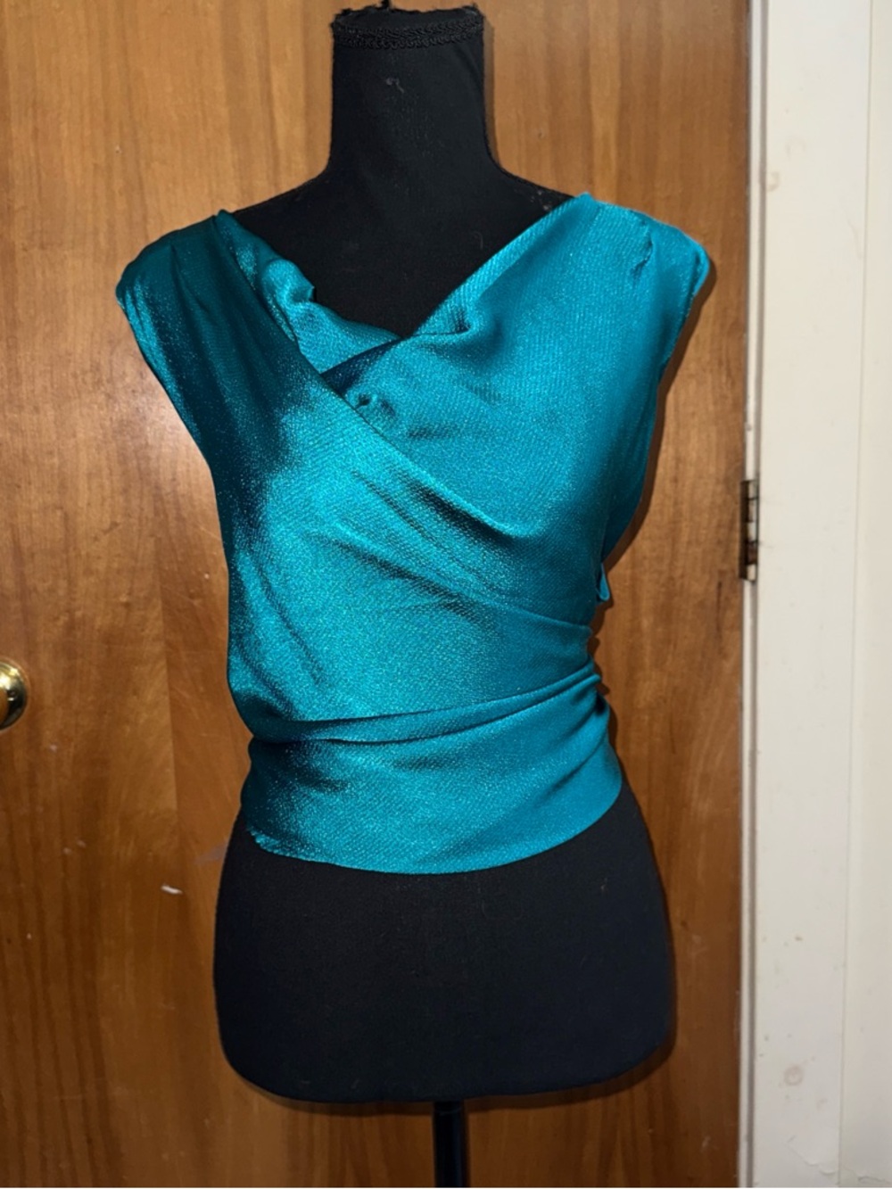 Cowl neck shirt